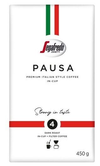 Segafredo Pausa InCup maltā kafija 450g RFA